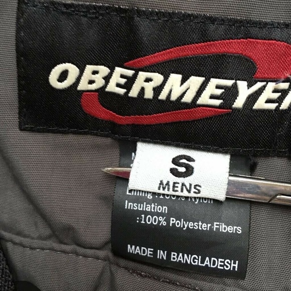 Obermeyer Mens Snow Winter Sports Overalls Sz S - Picture 4 of 6